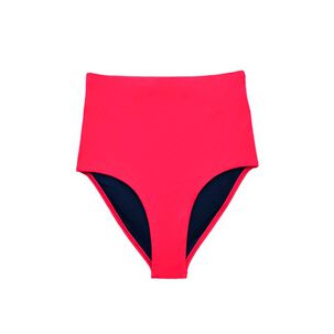 Bikini Calzón Tiro Alto Color Rojo