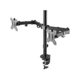Soporte Base Para Monitor Doble Mesa Base Escritorio 13 A 37p