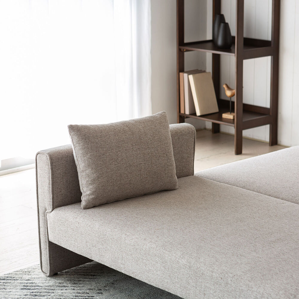 Sofá Cama Bremen Beige 3 Cuerpos image number 5.0