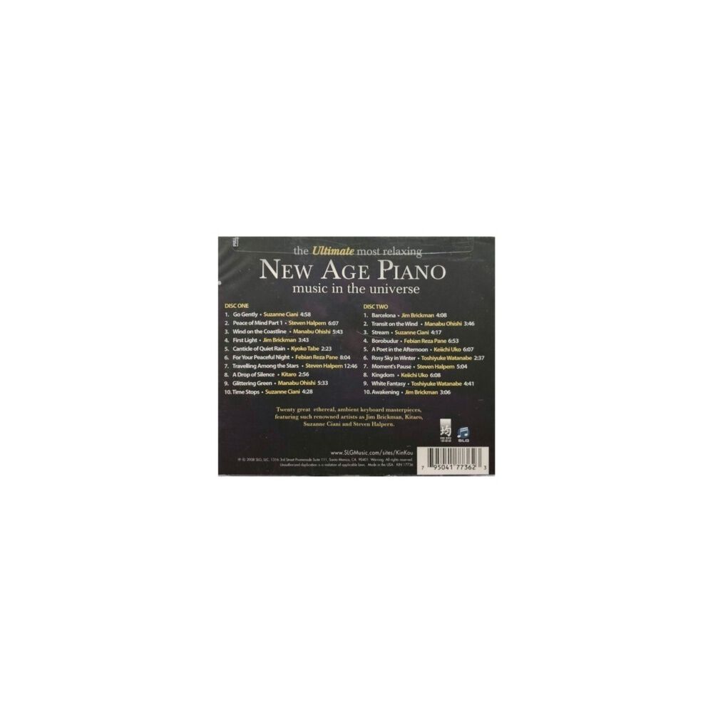 New Age Piano - The Most Relaxing (2cd) | Cd image number 1.0