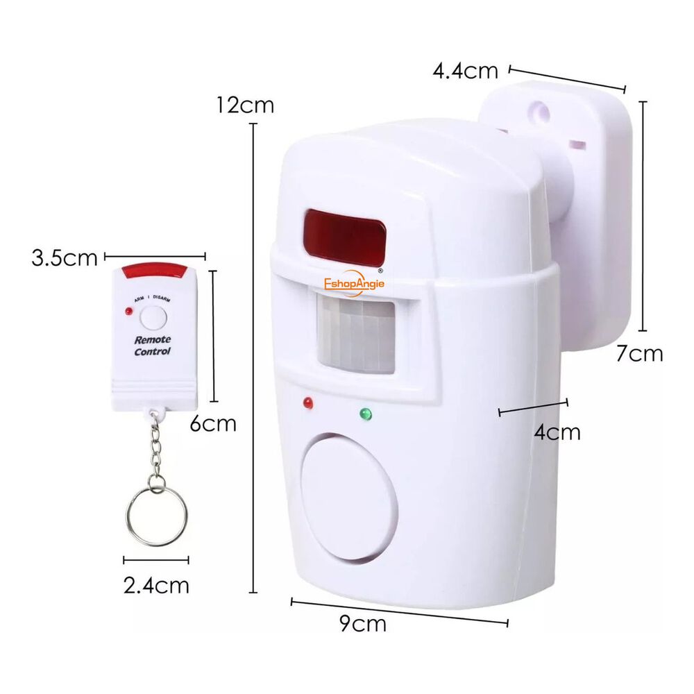 Alarma Inalámbrica Sensor Movimiento 105db Casa Oficina image number 1.0