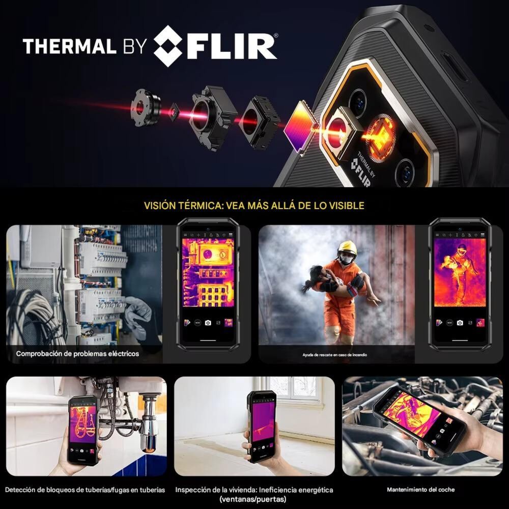 Ulefone Armor 27t | T&eacute;rmica Flir, Visi&oacute;n Nocturna Y 10600mah image number 2.0