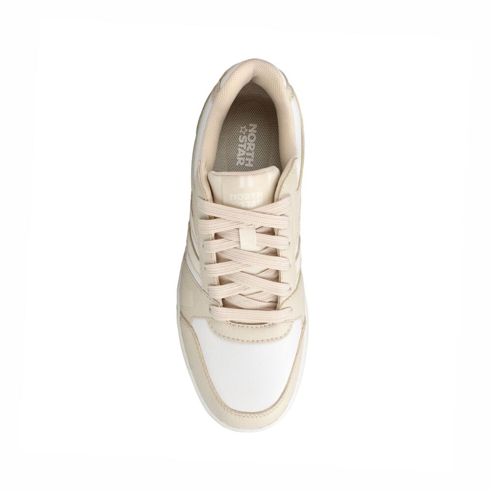Zapatilla Mujer North Star Hem Beige - Blanco image number 3.0
