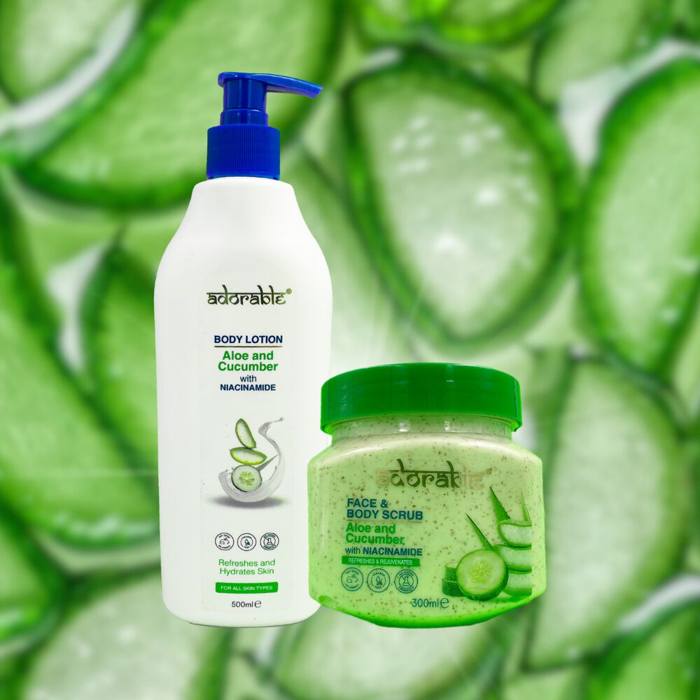 Pack Adorable Corporal Aloe Vera - Cucumber & Vit B3 image number 1.0