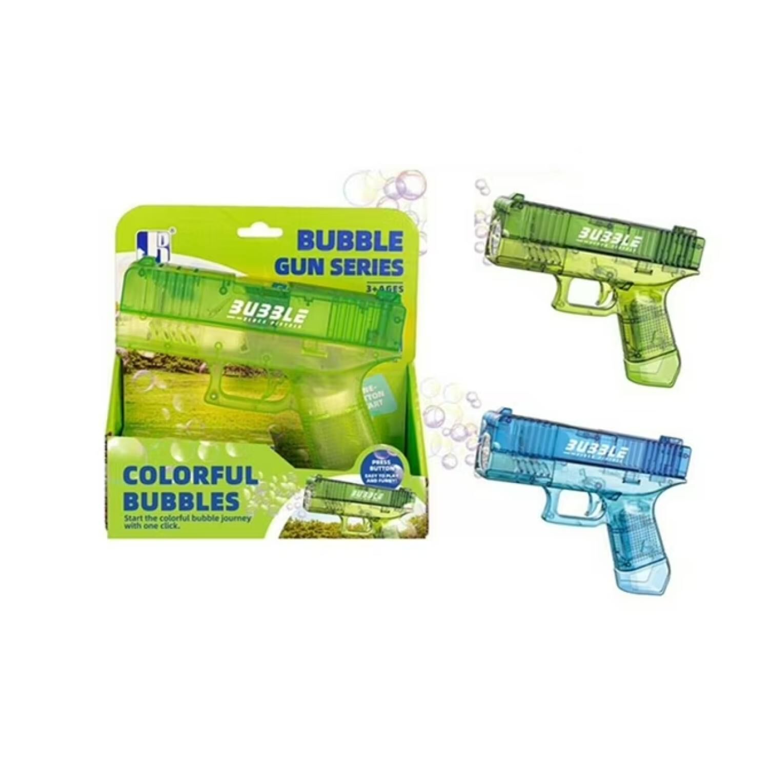 Juguete Lanza Burbujas 6 Orificios Multicolor Infantil image number 2.0