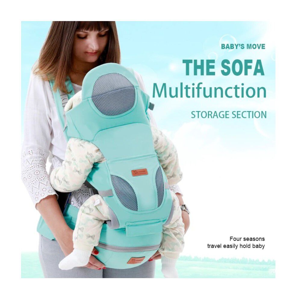Portabebe Ergonomico Con Soporte Y Bolso image number 3.0