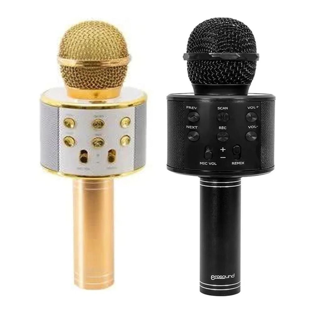 Kit 2 Microfonos Karaoke Tws Bluetooth Usb image number 3.0