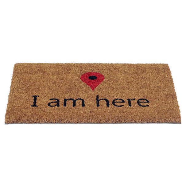 Alfombra Idetex Limpiapies Here / 75x45 Cm