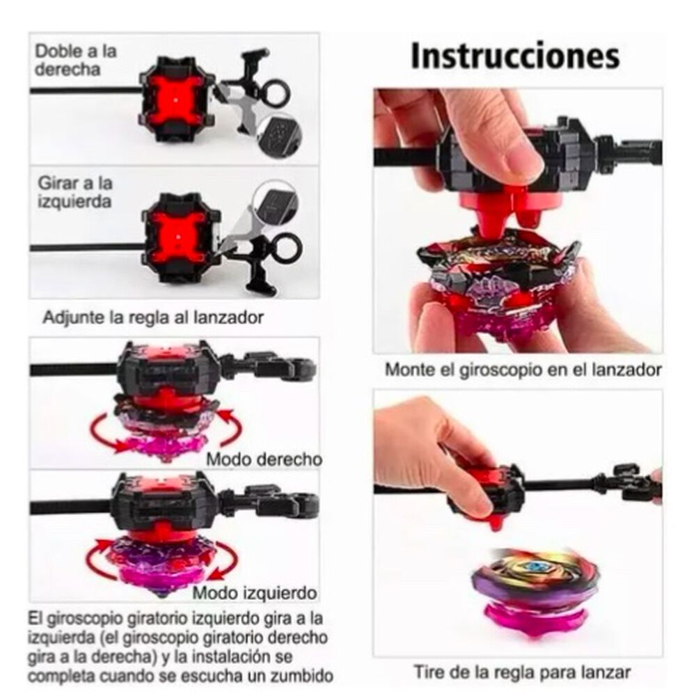 12 Estilos Bayblades Metal Fusion Beyblades Set Storage Box image number 2.0