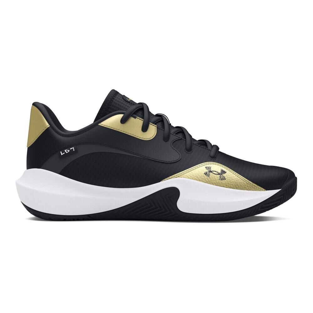 Zapatilla Basketball Unisex Under Armour Ua Lockdown 7 Low Black image number 0.0