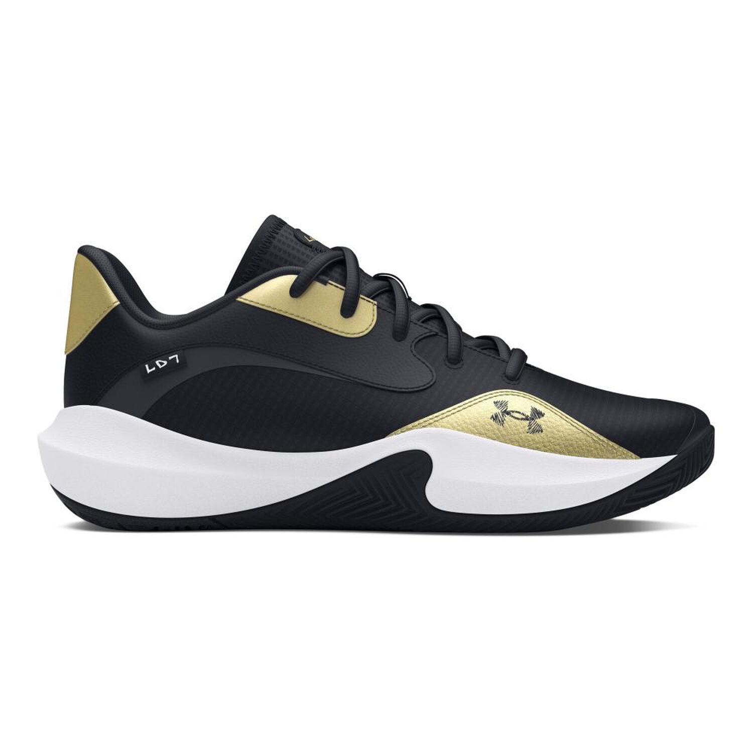 Zapatilla Basketball Unisex Under Armour Ua Lockdown 7 Low Black image number 0.0