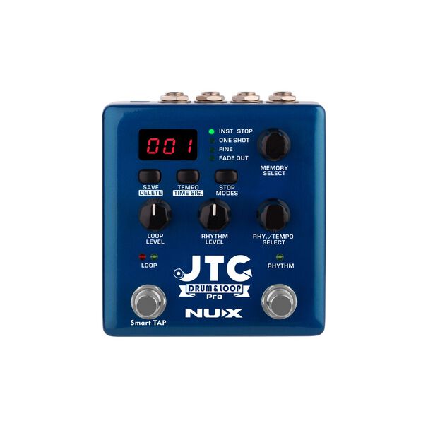 Pedal Looper Y Caja De Ritmos Nux Para Guitarra Jtc Ndl-5