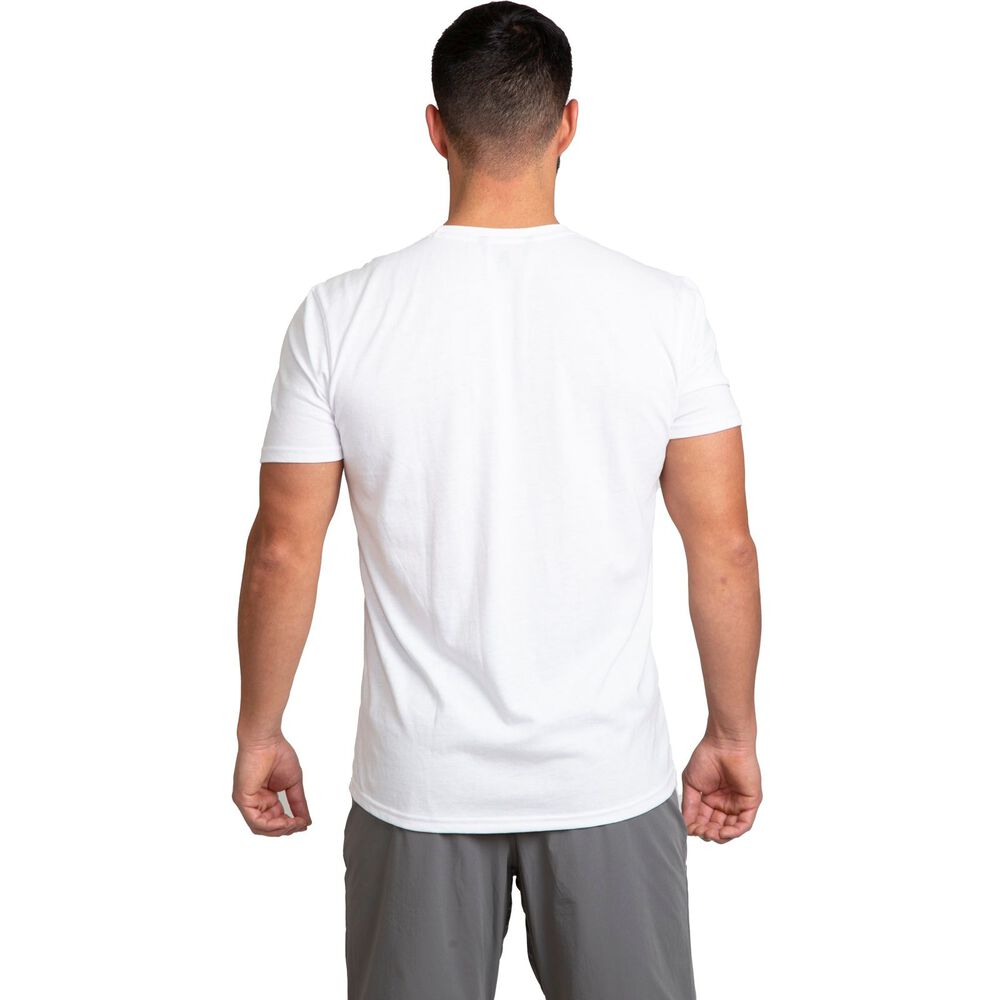 Polera Peak Performance Hombre Gul Blanco image number 1.0