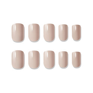 Muzmak - Uñas Press On Cream Beige Regular Square 36 U.
