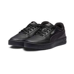 Zapatilla Escolar Unisex Puma Court Classic Clean Negro