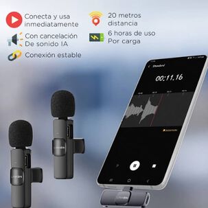 Microfono Inalambrico Solapa Lavalier Linkon Profesional