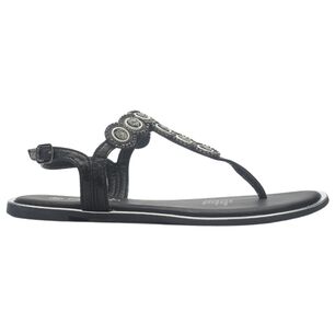 Sandalia Mujer Casual Negro Chalada Alki-12