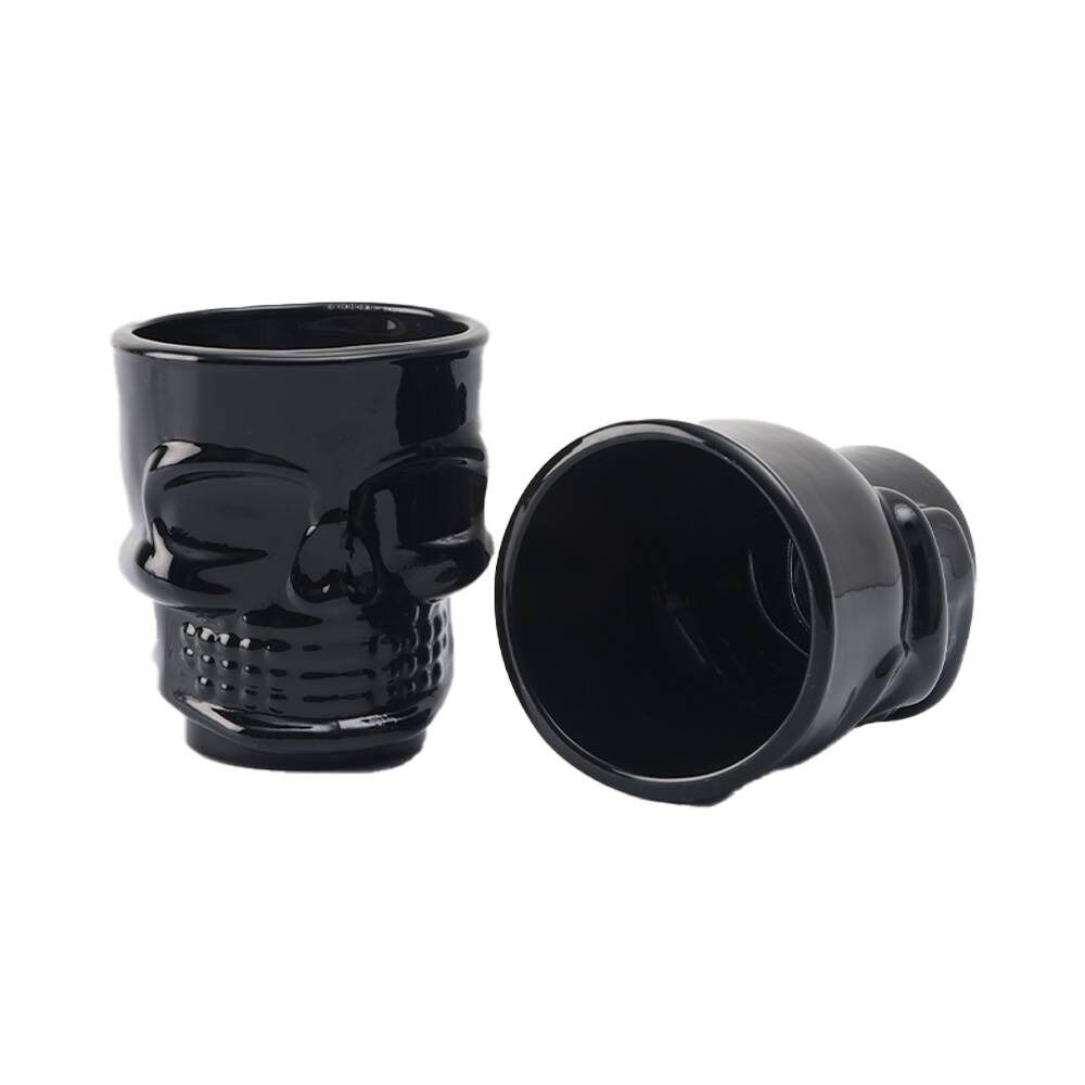 Set 4 Shot Vidrio Calavera Mexicana Tequila Cortito image number 3.0