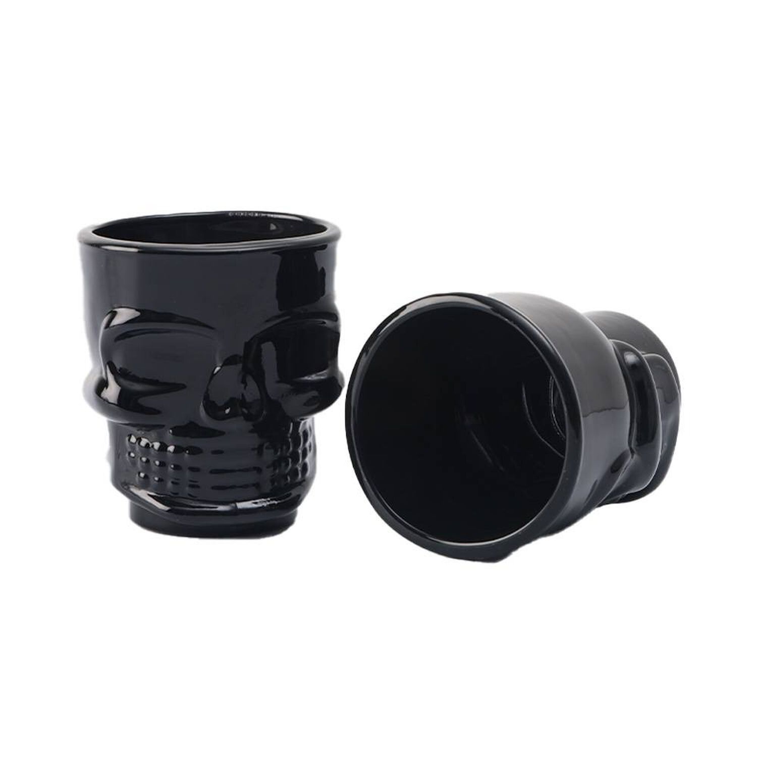 Set 4 Shot Vidrio Calavera Mexicana Tequila Cortito image number 3.0