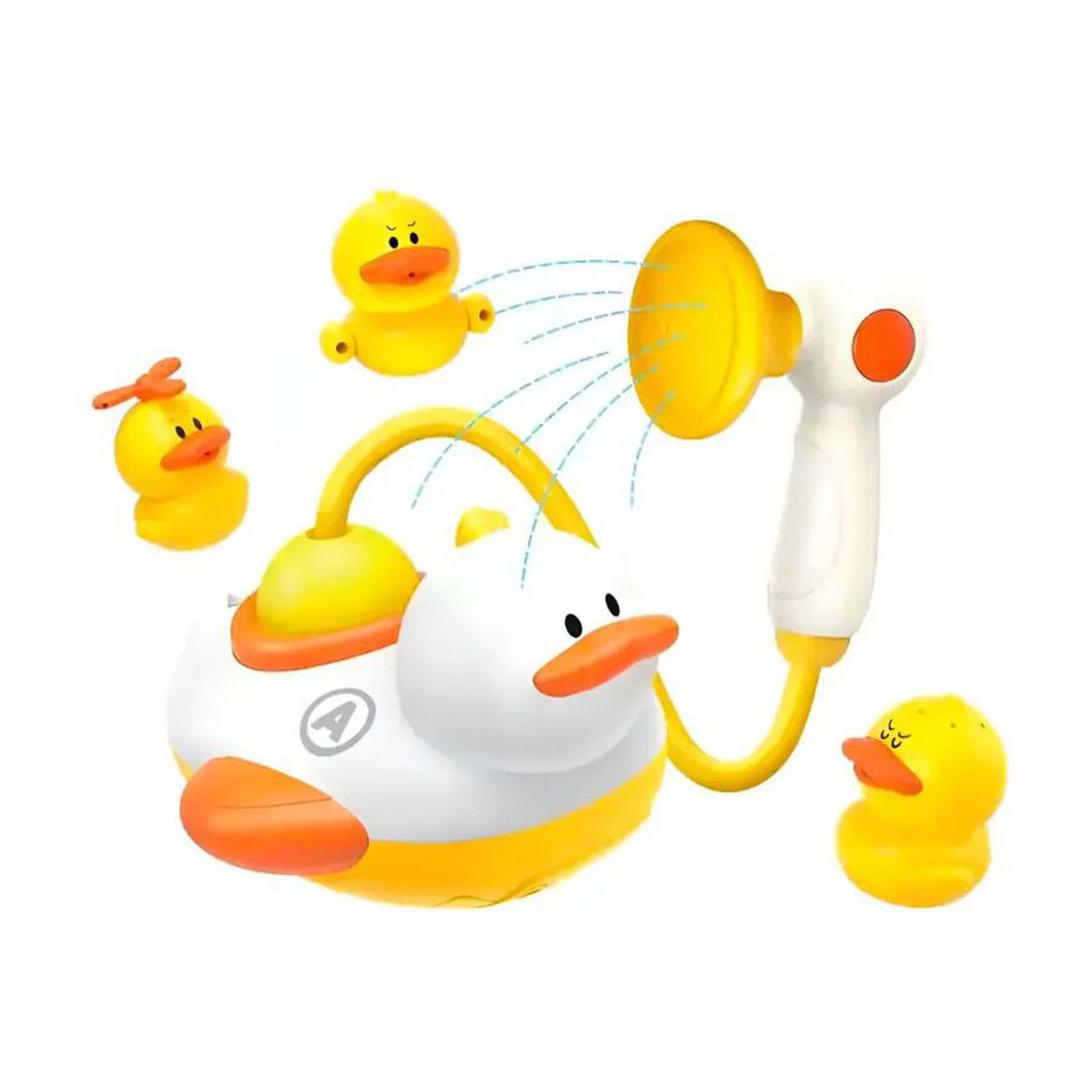 Juguete De Ducha Para Tina Beb&eacute; Regadera Patos El&eacute;ctrico image number 0.0