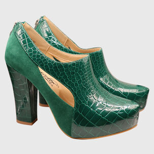 Zapato Taco Who Verde