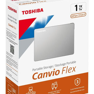 Disco Duro Externo Toshiba 1tb Canvio Flex 3.2 | Lifemax
