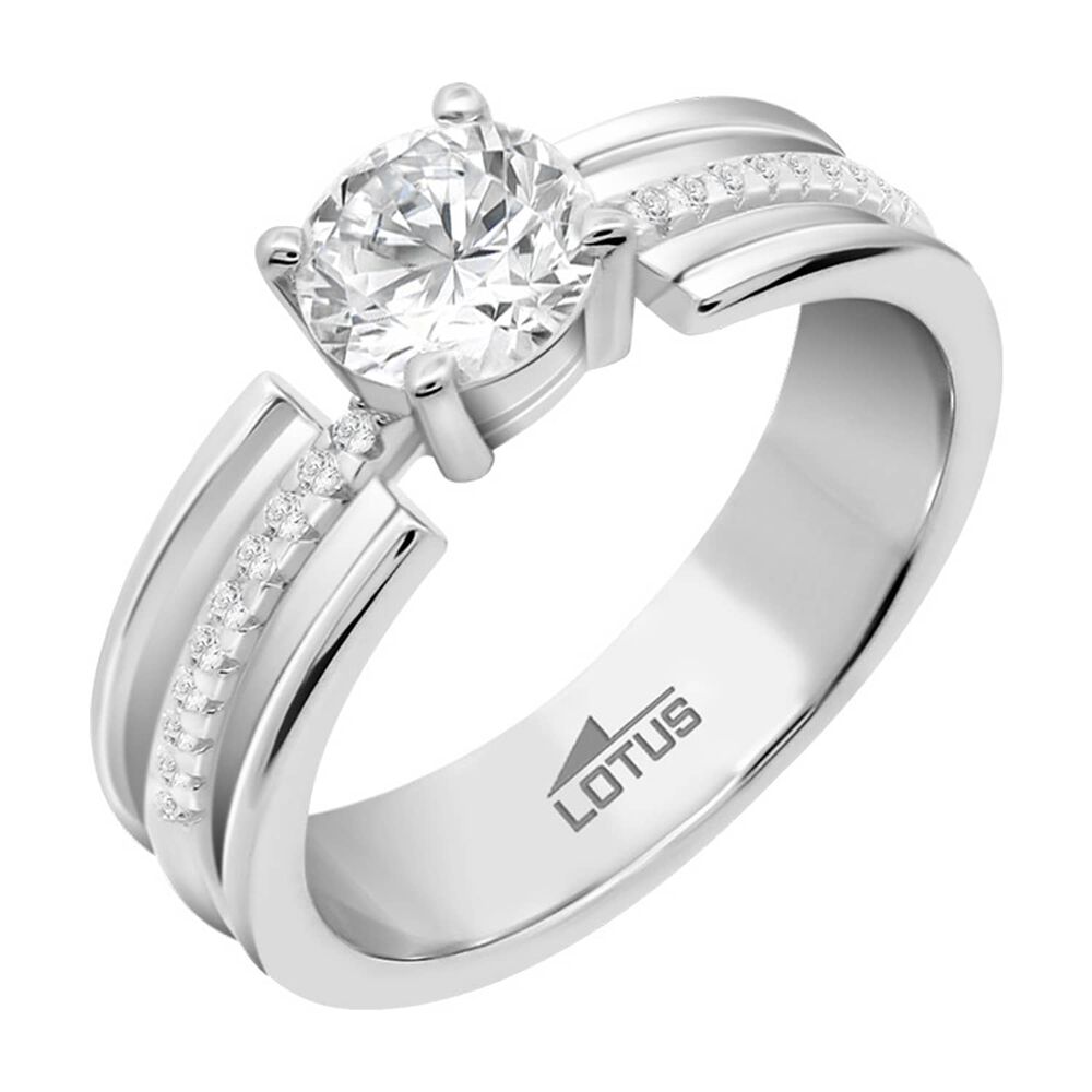 Anillo Lp3680-3/116 Lotus Silver Mujer Pure Essential image number 1.0