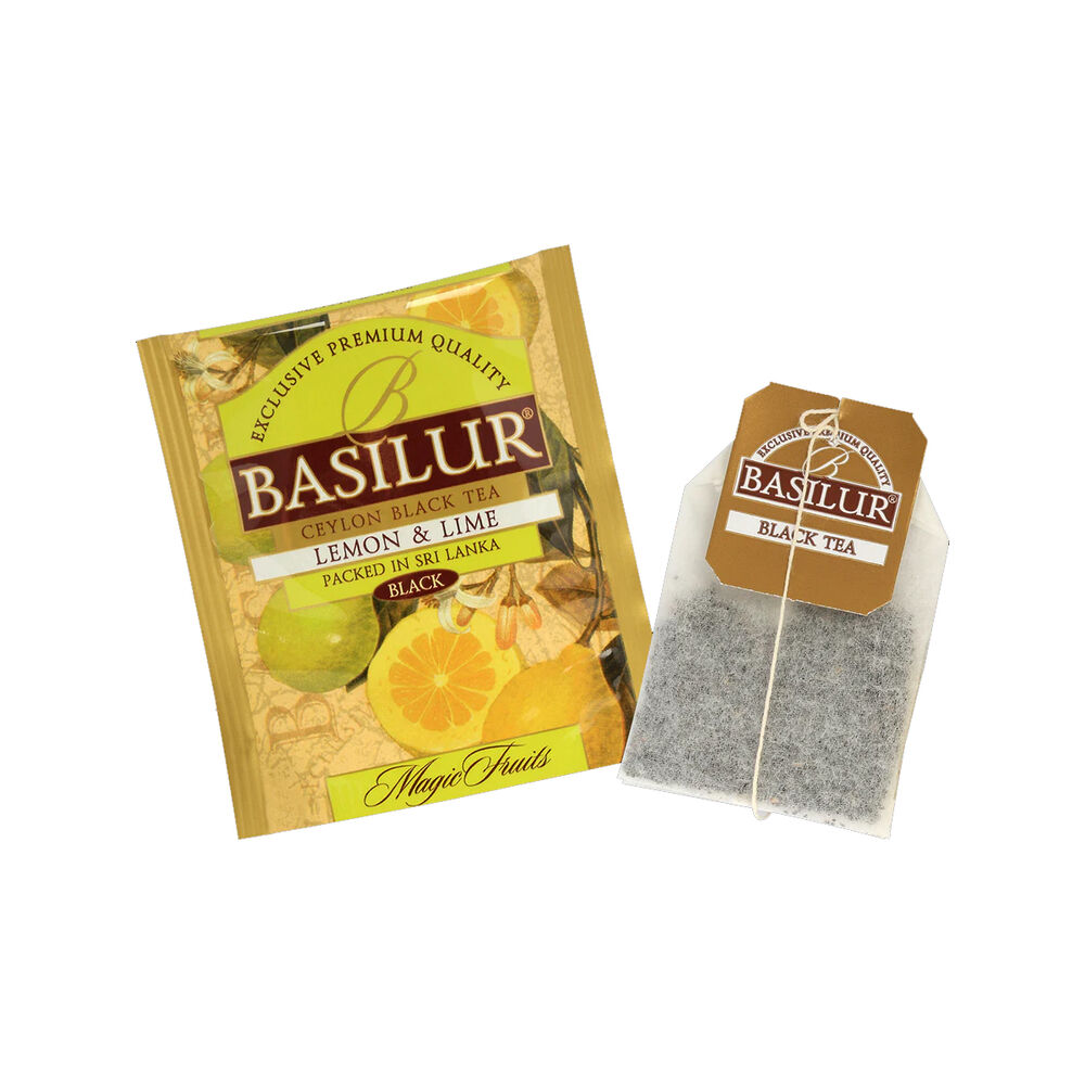 Te Negro Frutal Surtido Basilur Libro Magic Fruits 32 Bolsas. image number 4.0