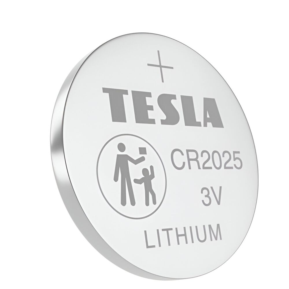 Pack De 5 Pilas Cr2025 Tesla 3v Long Lifetime image number 0.0