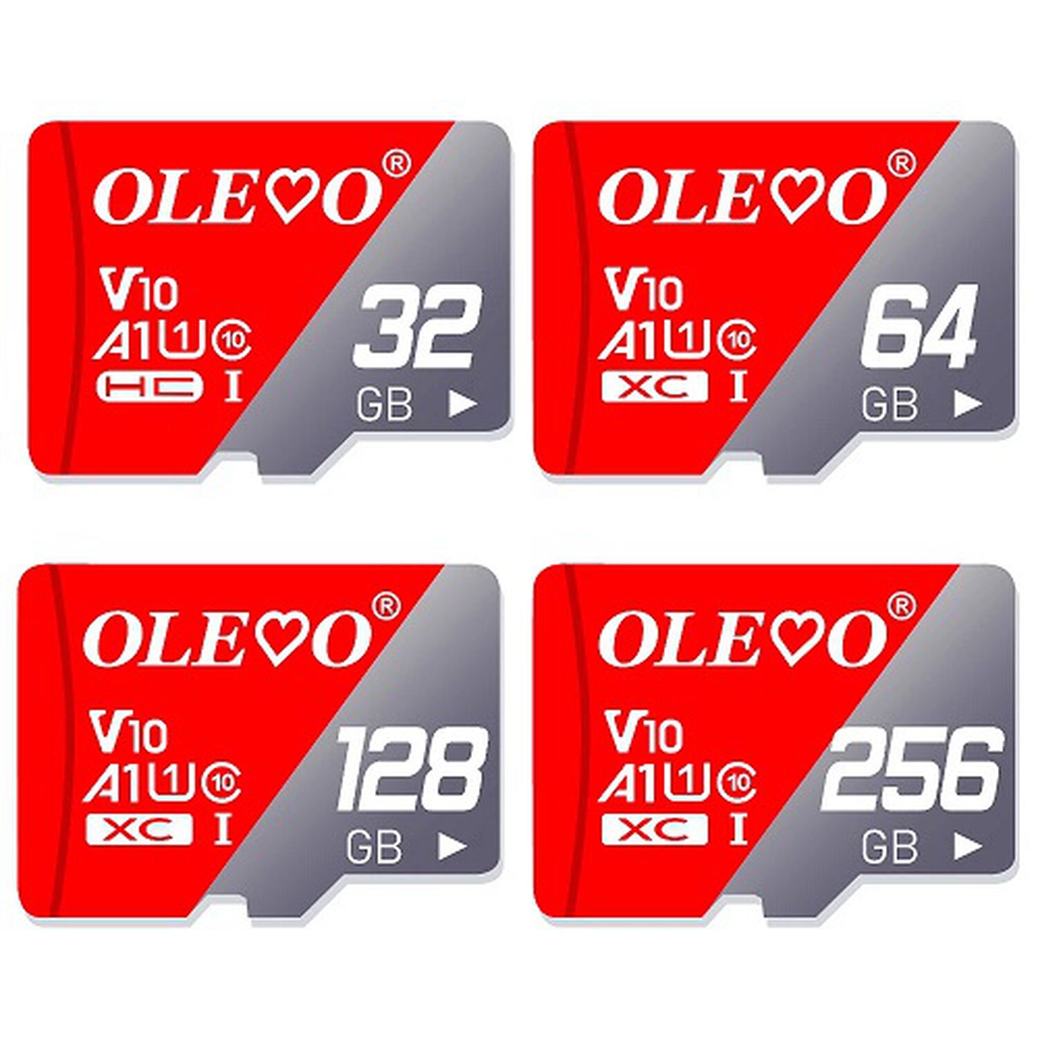 Tarjeta Memoria Micro Sd Olevo 32 Gb Original A1, Clase 10, 30 Mb/s.no Para Consolas image number 1.0