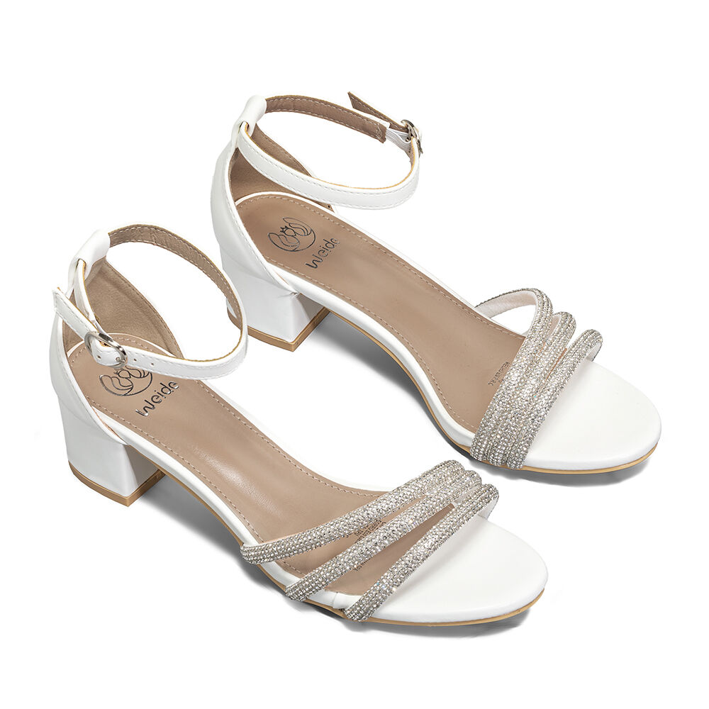 Sandalia Taco Grueso Elegante Moda Mujer Weide Gh175 image number 3.0