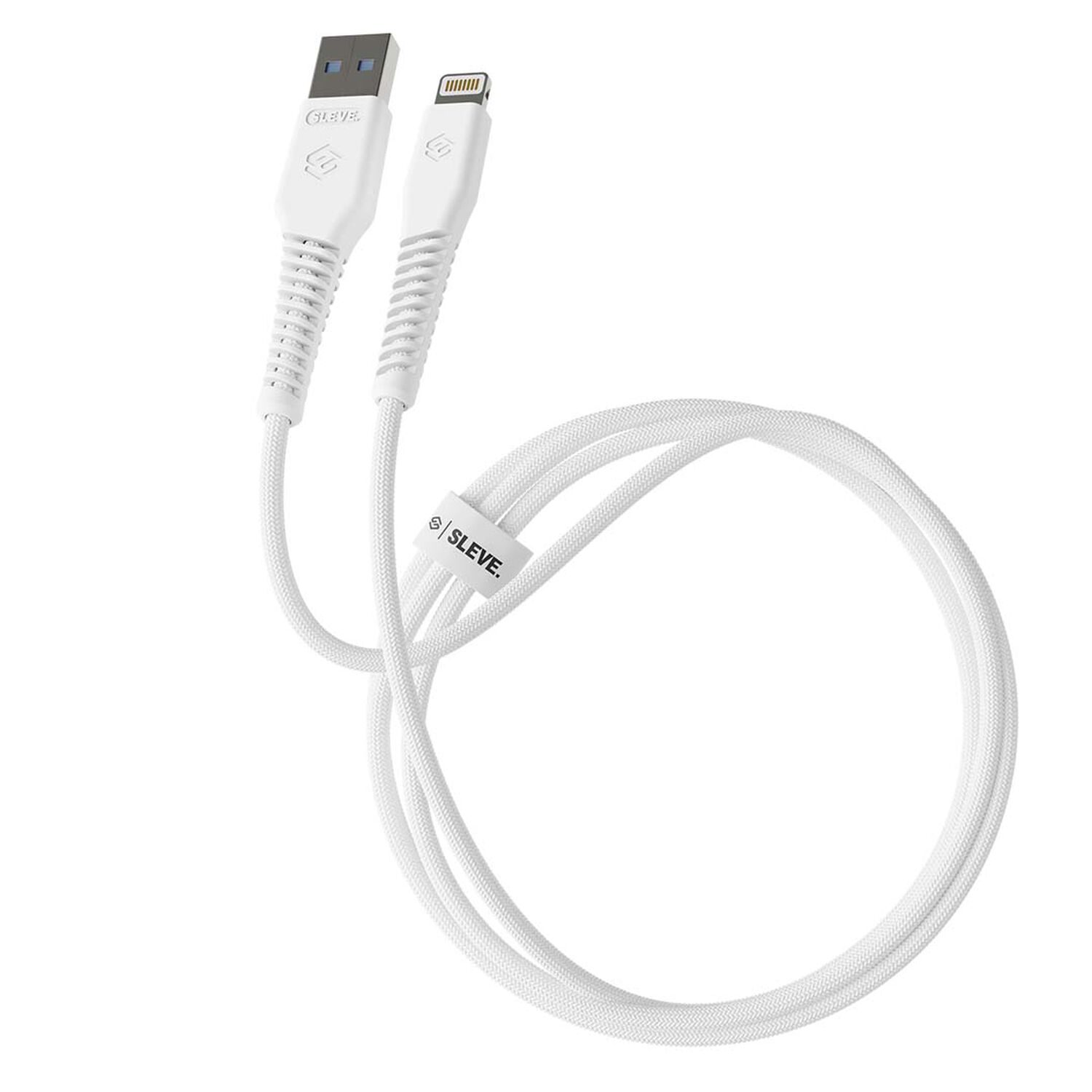 Cable Cargador Sleve Line X Usb A Lightning White image number 0.0