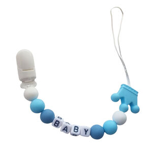 Sujeta Chupete Clip Porta Chupete Silicona Baby Afirma Tete