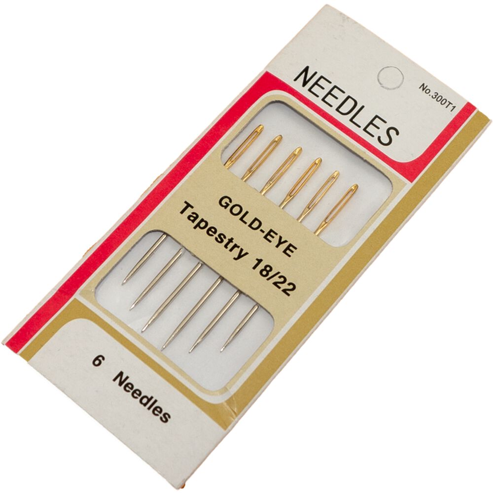 Agujas Para Bordar Y Coser Tapestry 18/22 C/punta 6u. 300t1 image number 0.0