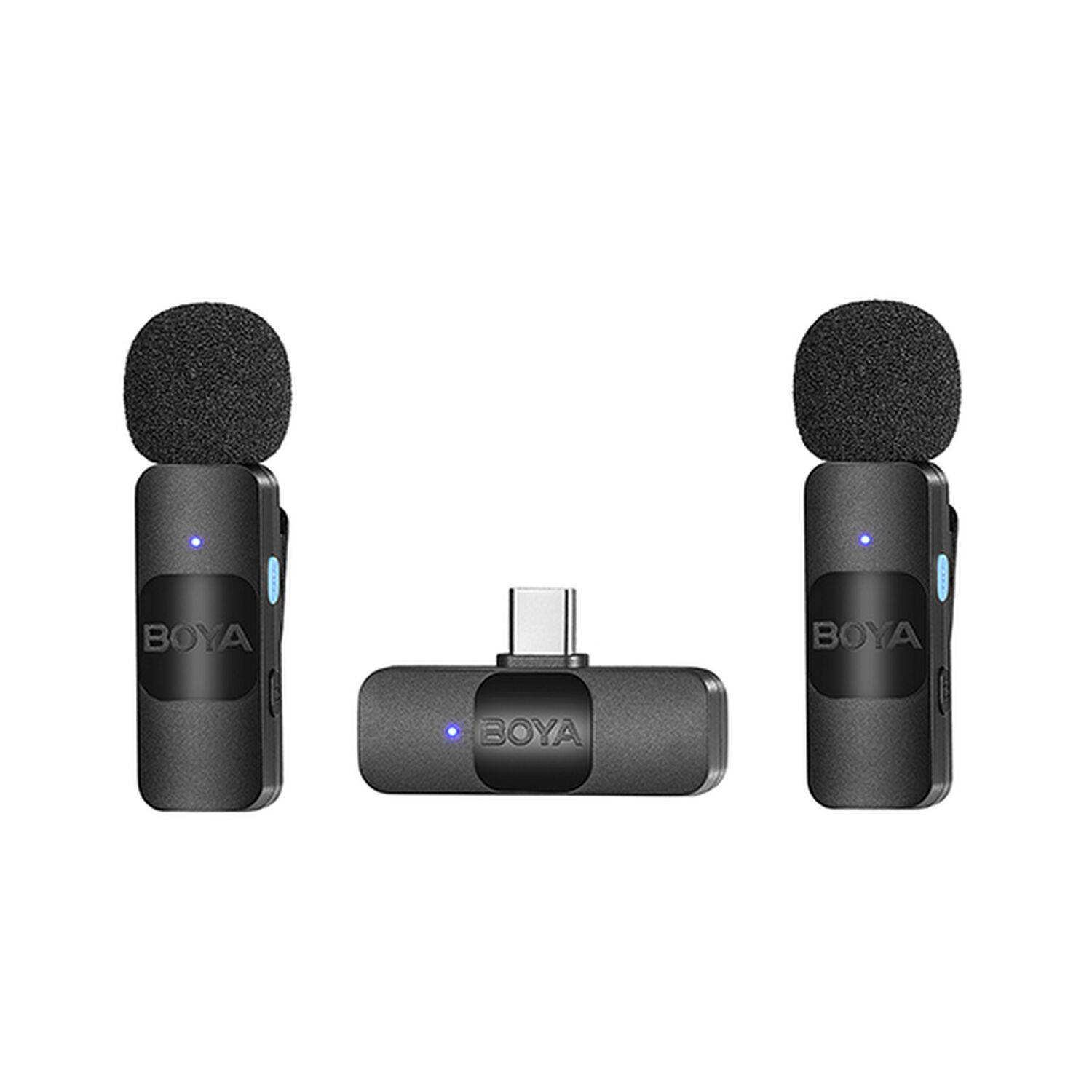 Boya By-v20 Micr&oacute;fono Inal&aacute;mbrico Doble Ultra Compacto Y Portable 2.4ghz Conector Usb-c image number 2.0