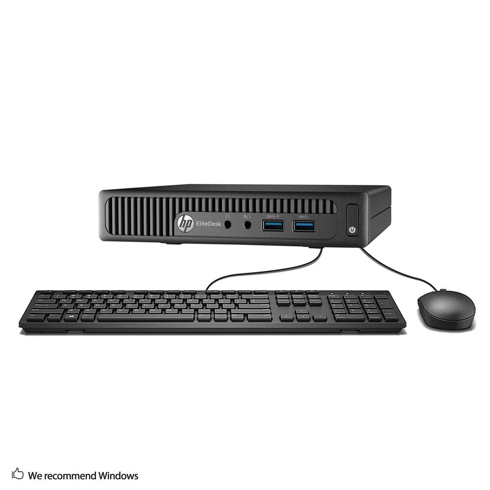 Mini Pc Hp Elitedesk 800 G1 (i7-4ta 8gb 256 Ssd) + Teclado & Mouse Reacondicionado Grado A image number 0.0