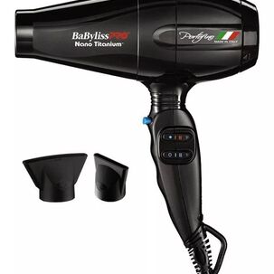 Secador De Pelo Babylisspro Nano Titanium Portofino 6600 Negro