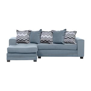 Sofá Seccional Izquierdo Living Factory Milan / 4 Cuerpos