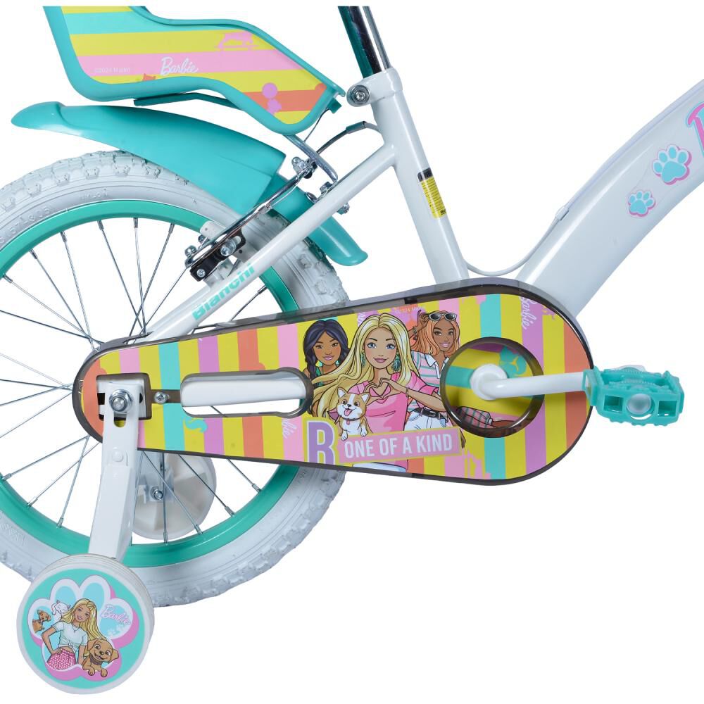 Bicicleta Infantil Bianchi Barbie 16 / Aro 16 image number 4.0