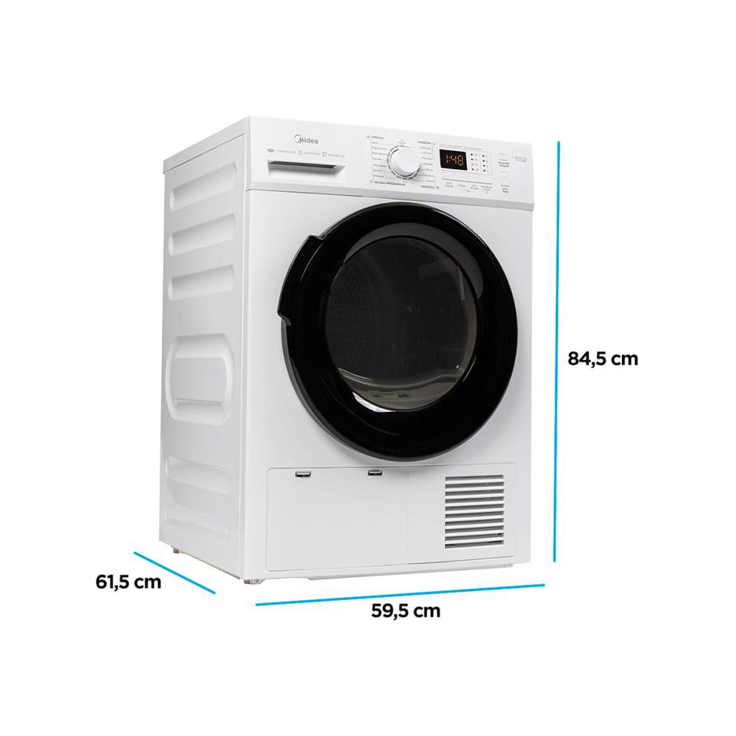 Secadora Midea MSC-90B08E / 9 Kg image number 3.0