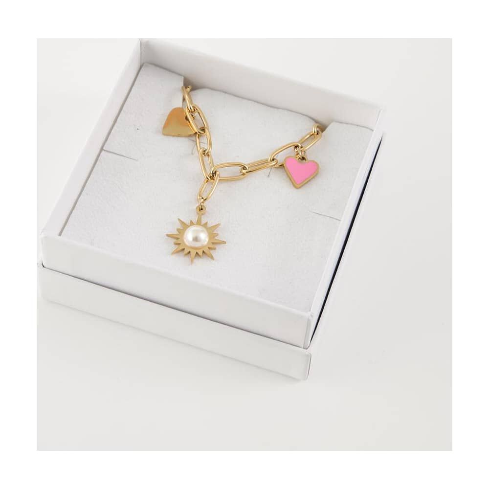 Collar 19v69 Italia Dorado Mujer Stne280 image number 1.0