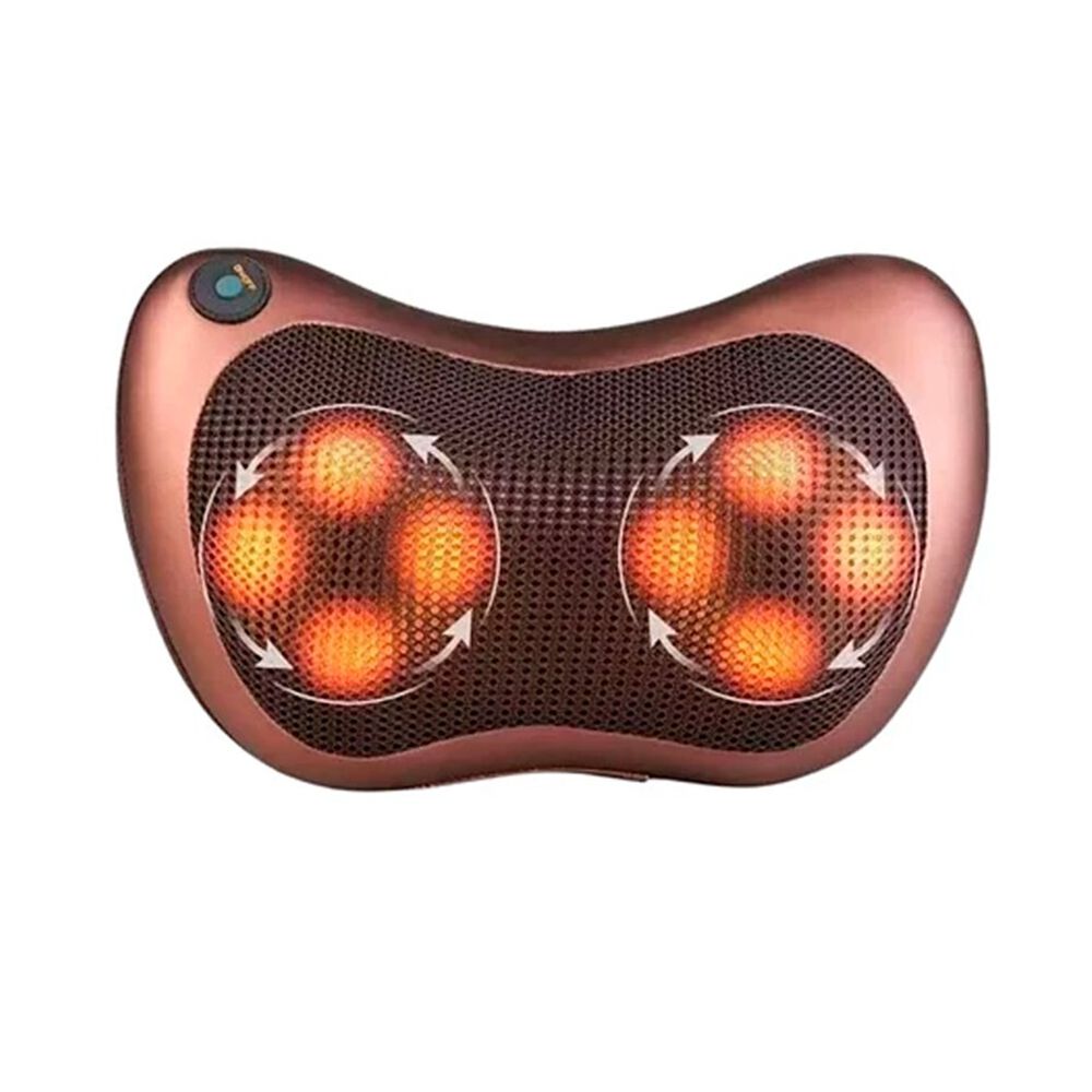 Masajeador El&eacute;ctrico Almohada Coj&iacute;n Lumbar Cuello Piernas image number 0.0