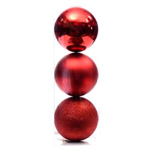 Esferas De Navidad Casaideal / 3 Piezas