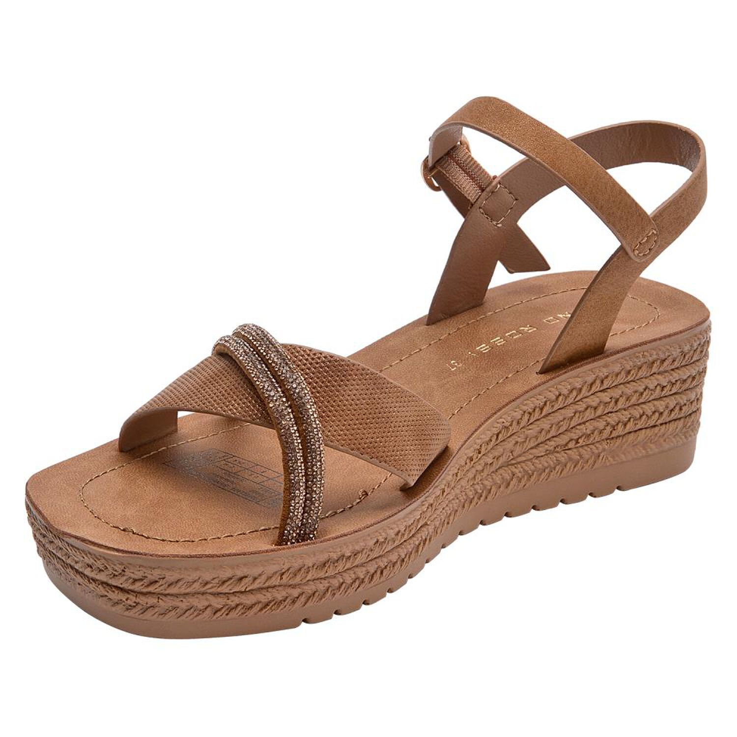 Sandalia Mujer Bruno Rossi Brm0491 Camel image number 2.0
