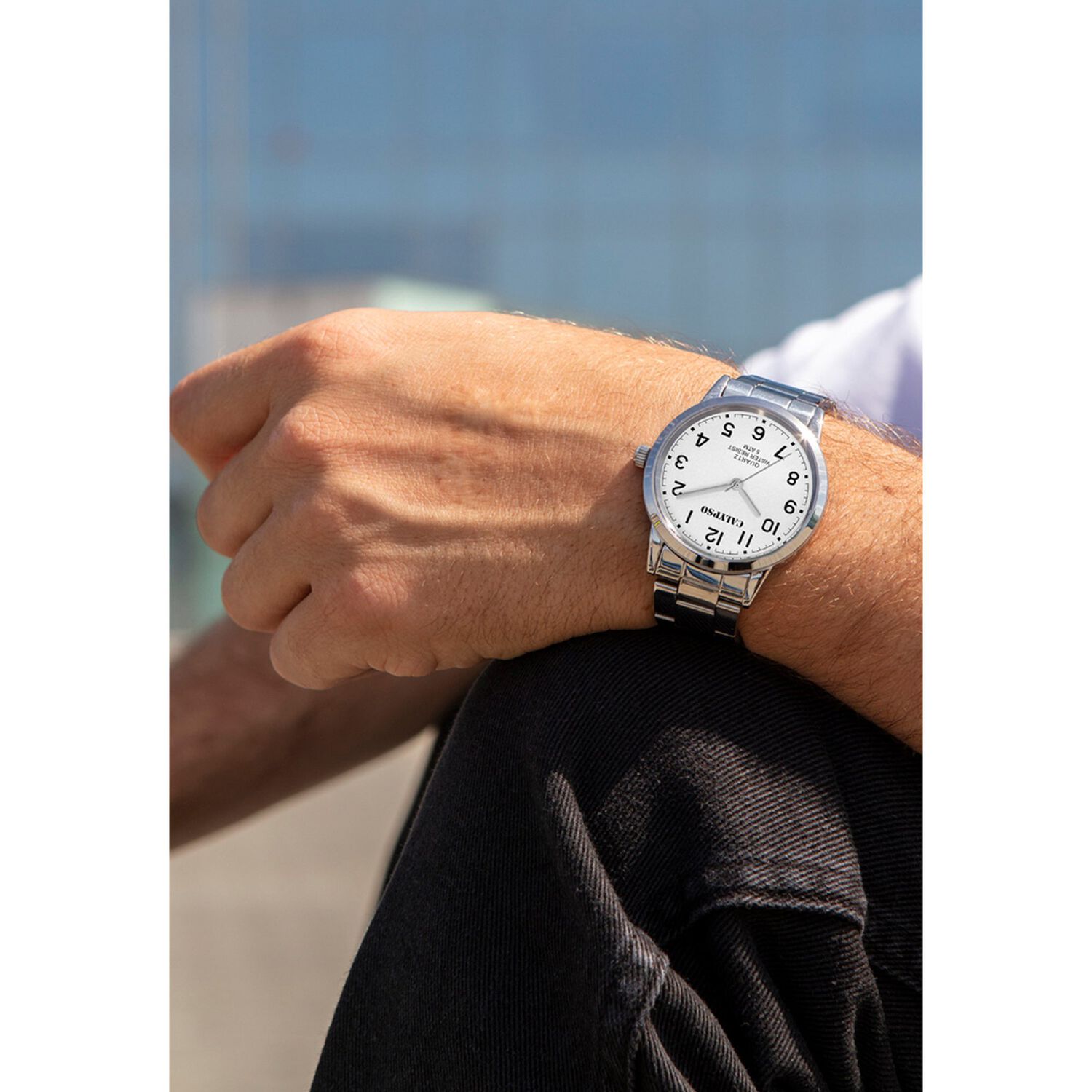 Reloj K5858/1 Calypso Blanco Hombre Basic image number 2.0