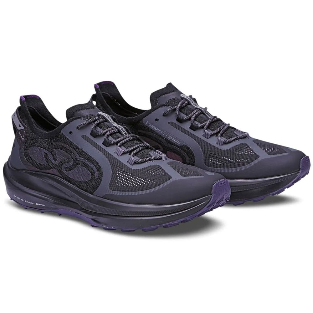 Zapatilla Trail Running Hombre Corre Trilha Negro image number 1.0