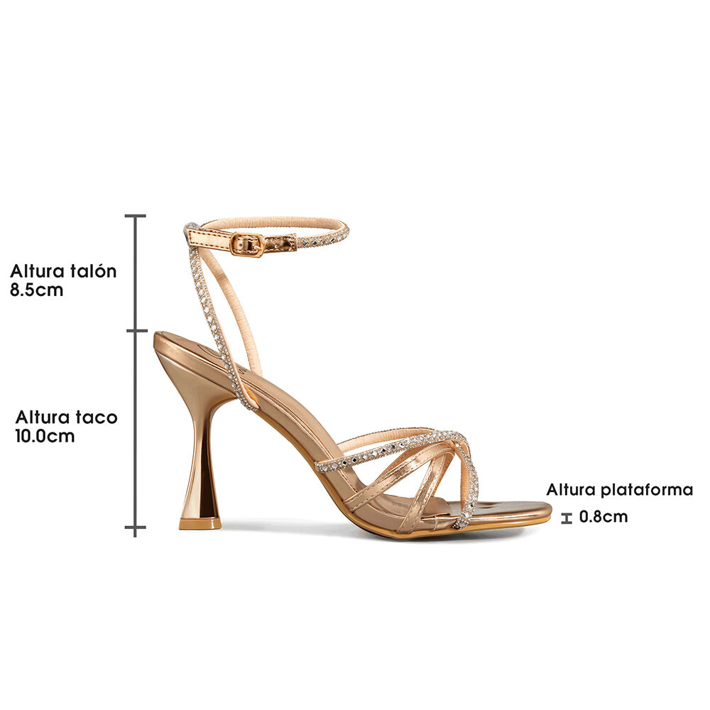 Sandalia Taco Alto Fiesta Mujer Weide Qiu385 image number 4.0