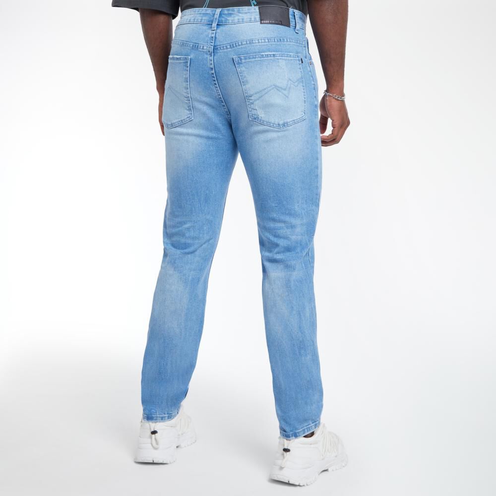 Jeans Regular Tiro Medio Skinny Hombre Rolly Go image number 3.0