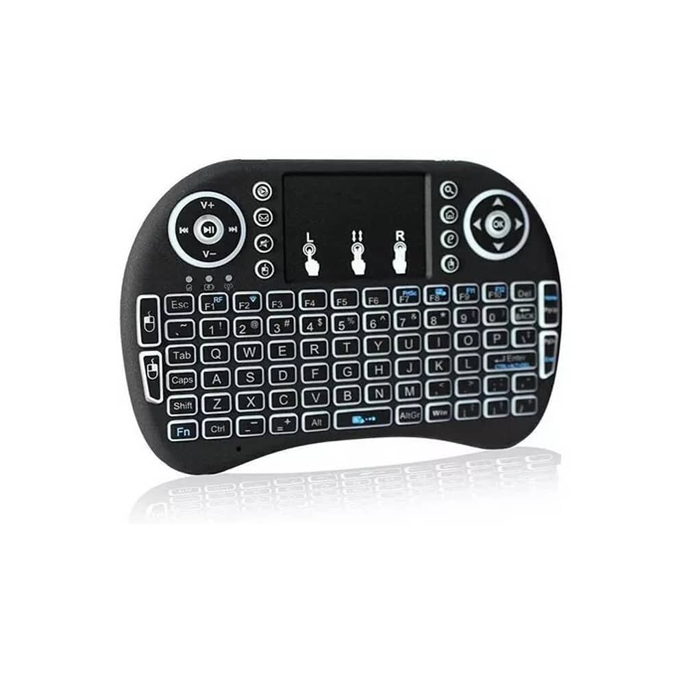 Mini Teclado Inal&aacute;mbrico Retroiluminado Smart Tv Backlit Luz image number 1.0