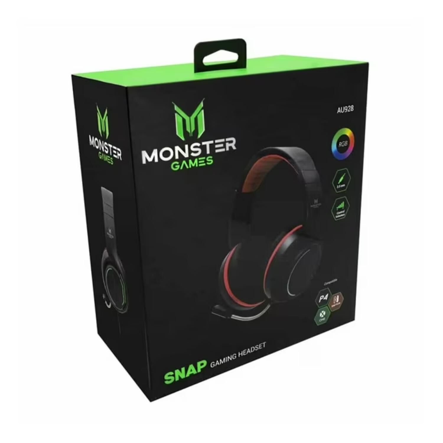 Audifonos Gamer Jack 3.5 Usb Rgb Ps4 Pc Snap image number 4.0
